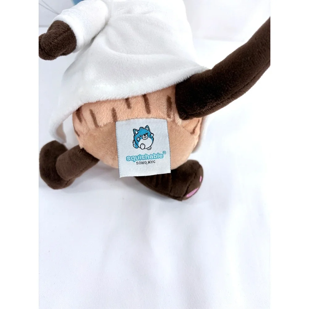 Rare Squishable Salty Sea Otter Plush Google White Lab Coat Scientist Goggles 9